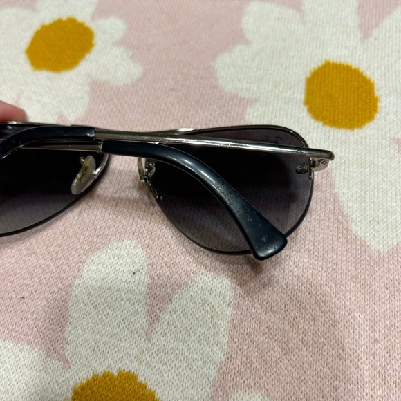 Ray-Ban RB3449 Sunglasses with Silver Frame - Picture 6 of 12